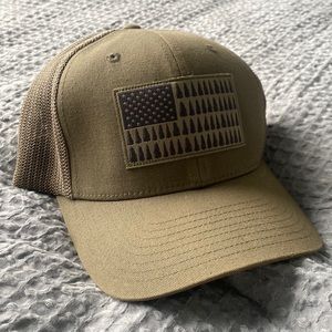 Army Green PFG Columbia Hat